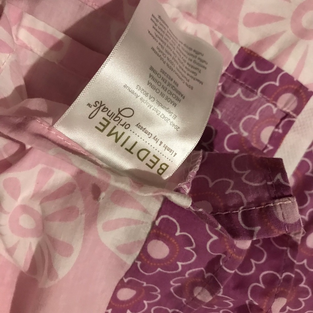Bedtime Originals Lavender Wood Baby Bedding - Picture 6 of 8